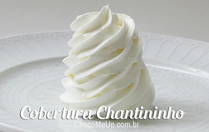 Contemporáneo Atento Nadie Receita de Chantininho - Cobertura para Bolos e Cupcakes - Receitas  ChocoMeUp!
